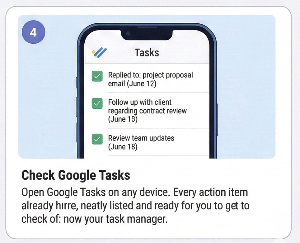 Check Google Tasks